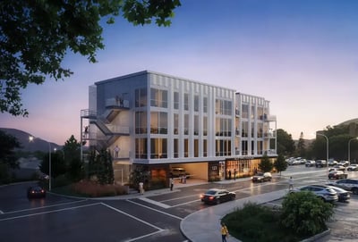 One23 Haywood Exterior Rendering